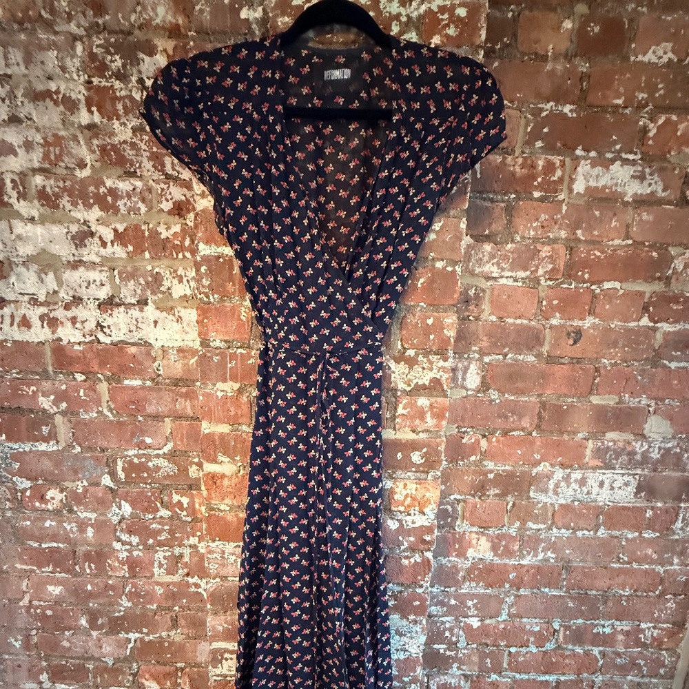 Reformation Wrap Dress